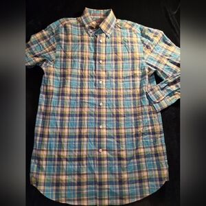 Daniel Cremieux Blue Casual Button Down Shirt LONG SLEEVE SIZE SMALL NWOT.